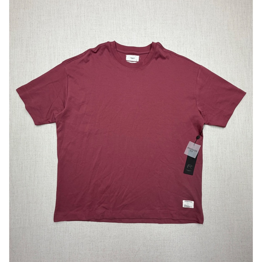 Reserved Supply Mens Oversized Fit T-Shirt Red Bud XL P967100-RD-B68 NWT
